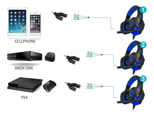 Mini Adaptador Divisor De Audio Con Calidad De Micrófono Y A