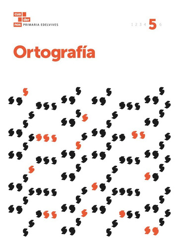 Cuadernos Ortografía 5 (libro Original)