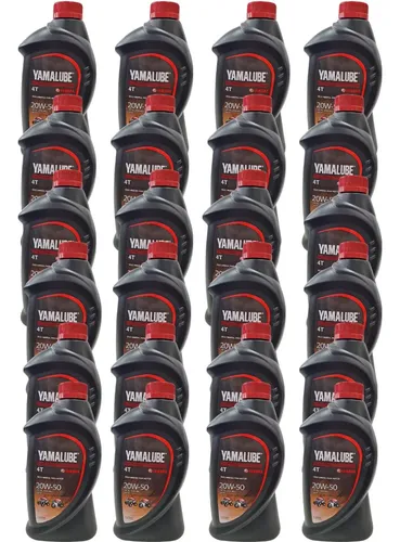 Caixa Fechada 24l Mineral Yamalube 20w50 Original Yamalube