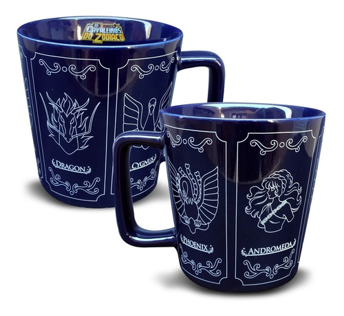 Caneca Cavaleiros Do Zodíaco Saint Seiya Bronze Cdz 400 Ml