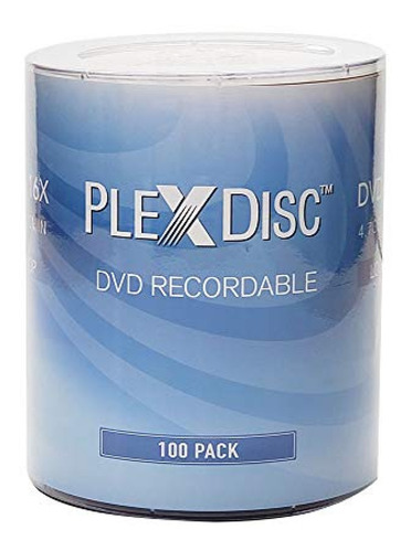 Cds Grabables Plexdisc Dvd-r 4.7gb 16x Disco De Medios Graba