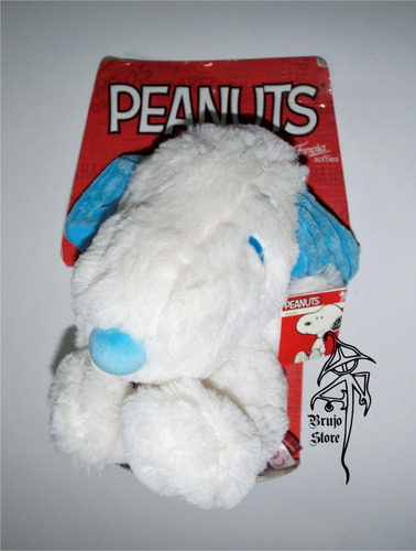 Peluche Charlie Brown Snoopy Azul Softie Det 30cm Brujostore