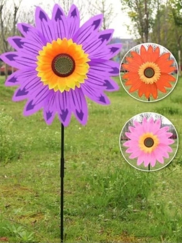 Rehilete De Plástico Para La Decoración De Jardín (1 Pz)