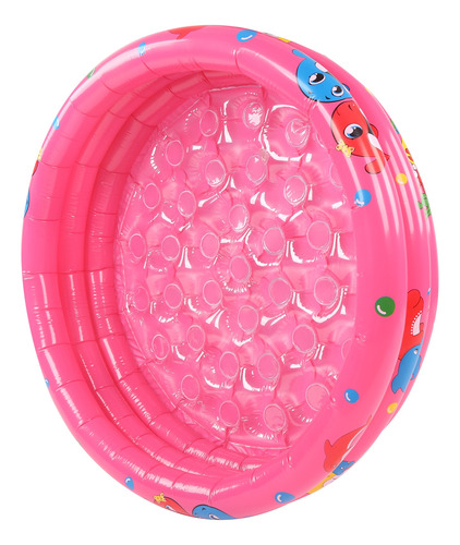 Piscina Rosa Para Bebés, Redonda, Inflable Para Interiores Y