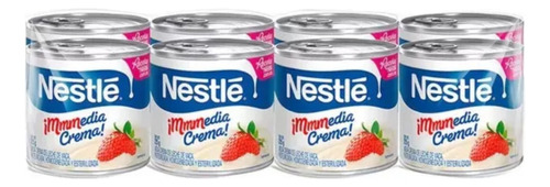 Media Crema Nestlé 8 Pzas De 225 G C/u