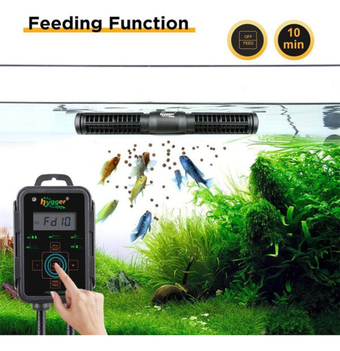 Hygger Generador De Olas Croos Flow 12w Para 75-220 Lt