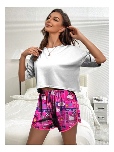 Short Ultra Cómodo Y Fresco Ropa De Casa