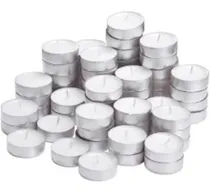 Comprar Velitas De Noche X 100u + Chapitas Para Velitas X 100u