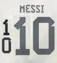 Comprar Set Estampado Argentina Qatar 2022 Titular 2 Dígitos