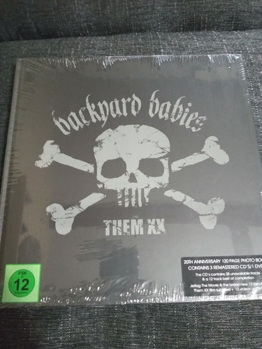 Backyard Babies Them Xx (2009) 3cd/dvd Book Limited Edition 