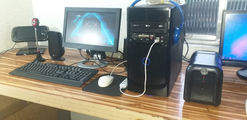 Gabinete Neon Intelbras Placa Mãe Asus Rock Modelo H61m