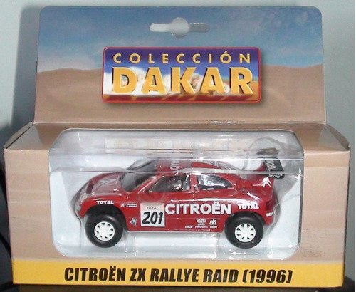 Auto Citroen Zx Rallye Raid Escala 1:43 Dakar 1996 Colección