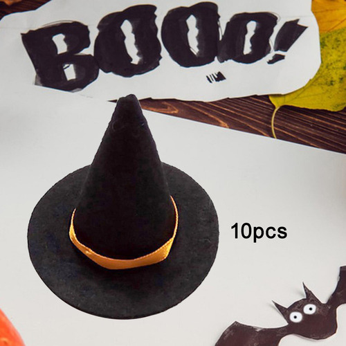 2025 10 Piezas Pequeño Sombrero De Mago, Mini Diadema Diy