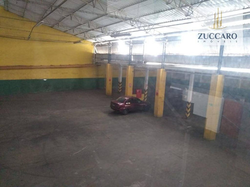 Galpão Para Alugar, 1500 M² Por R$ 20.000,00/mês - Ponte Grande - Guarulhos/sp - Ga1566