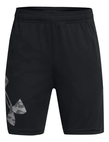 Shorts Grande Ua Tech Para Niño Negro Under Armour