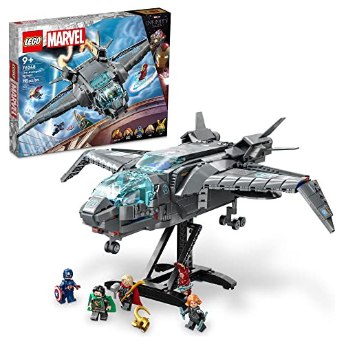 Lego Marvel Los Vengadores Quinjet 76248, Edificio De Naves