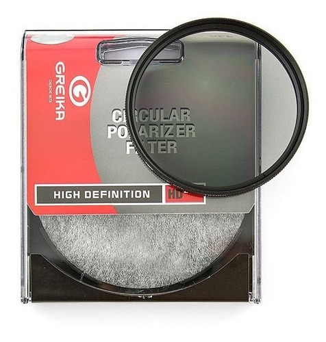 Filtro Polarizador Circular Greika 77mm Garantia Sem Juros
