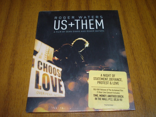 Bluray Roger Waters / Us + Them (nuevo Y Sellado)