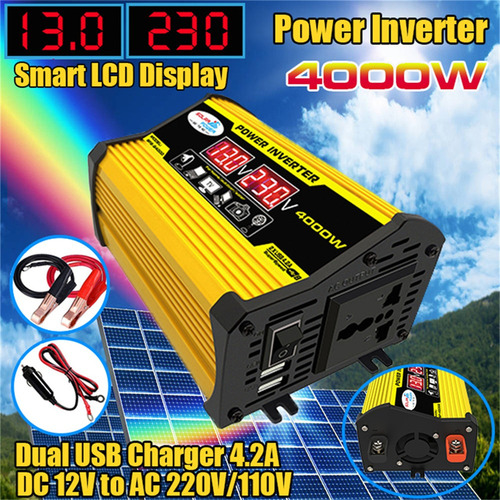 Y Inversores Ac110/220 Volt Inversores Sinewave Dc12volt