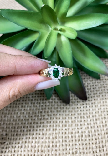 Anel Formatura Infinity Prata 950 Profissão Em Ouro 18k
