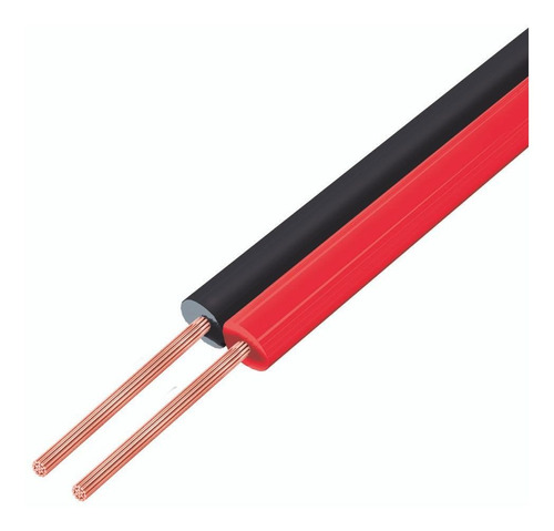 Cable Para Bocina 18awg Bicolor Negro Rojo Sanelec