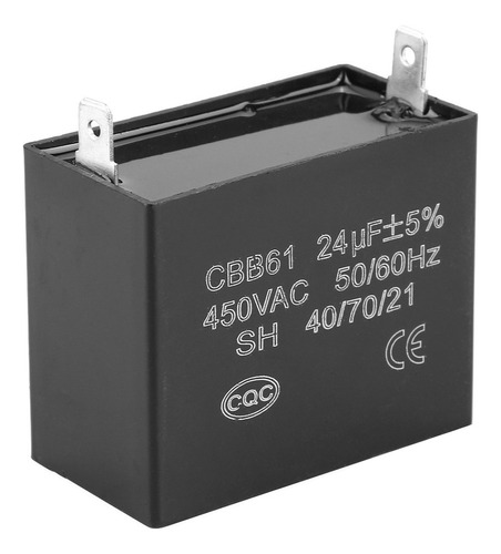 Generador De Condensador De Arranque Cbb61 450vac 24uf