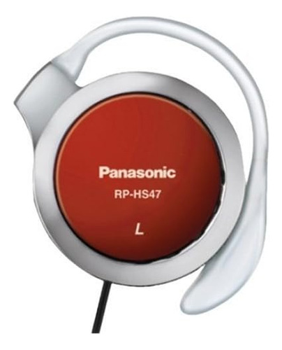 Panasonic - Rp Hs47e-r - Auriculares Con Clip - Rojo