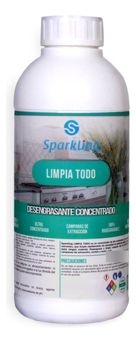 Desengrasante Multiusos Sparkling Pisos Y Superficies 1lt