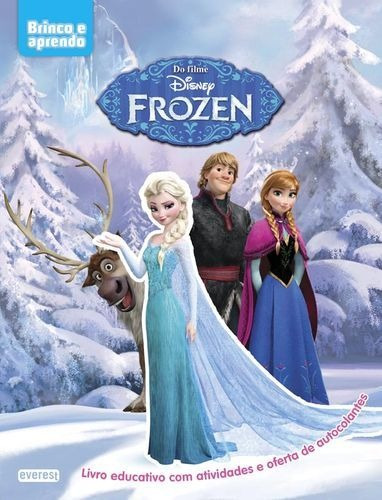 Libro Frozen: Livro Educativo Com Atividades E Oferta De Aut