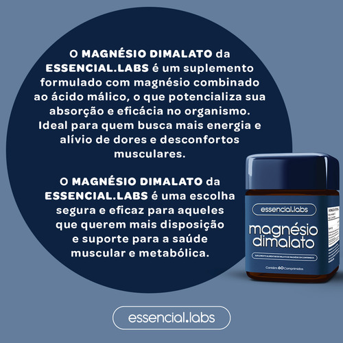 KIT JOINT FIX com GLUCOSAMINA, CONDROITINA e MSM - 120 Cápsulas + MAGNÉSIO DIMALATO - 60 Comprimidos