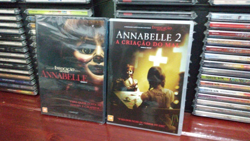 Dvd Annabelle 1 ( Lacrado ) E Annabelle 2 Novo Não Lacrado (Usado)