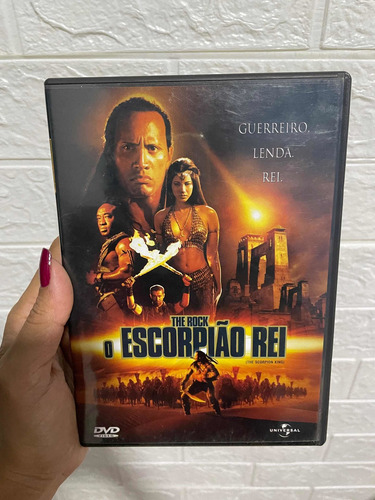 Dvd: O Escorpião Rei C/ The Rock Dub E Leg Raro