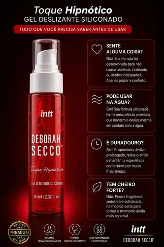 Toque Hipnótico Gel Deslizante Siliconado Deborah Secco 60ml
