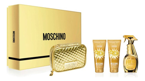 Cofre Perfume Mujer Moschino Gold Fresh Couture Edp 100ml