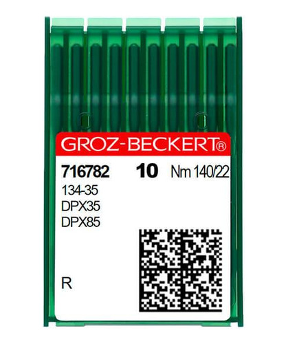 20 Agujas Groz-beckert® 134-35 /dpx35 - 140/22, R