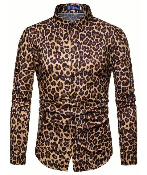 Camisa Leopardo Hombre | MercadoLibre ?