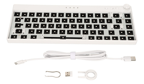 Juego De 68 Teclados Mecánicos Diy Keys Rgb Ergonomic Hot Sw