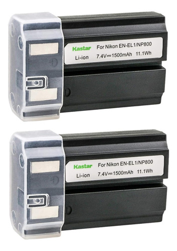 Baterías De Camara De Iones De Litio Para Nikon Coolpix S60