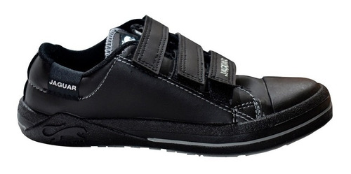 Zapatillas Jaguar Escolar Colegial Art 420 27 Al 33 Negro