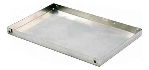 Placa De Aluminio Bandeja Asadera Reforzada 25x35x2 Cm