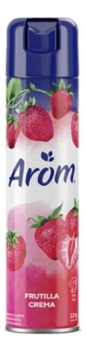 Desodorante Ambiental Frutilla Crema Arom 225g