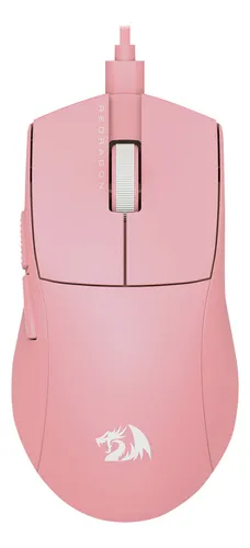 comprar Mouse Gamer Redragon K1ng Rgb Rosa M724p-1k Alámbrico 12,400 Dpi Ultraligero, Polling 1000hz
