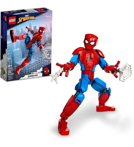 Kit De Construcción Lego Spiderman 258 Piezas