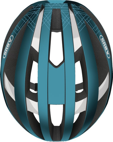 Casco de ciclismo Abus Viantor azul mate, talla M 52-58