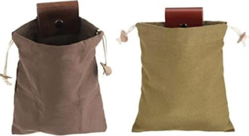 Xhsp Bolsa Forraje 2 Piezas, Bolsa Forraje Lona Plegable X 