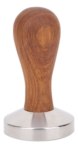 Polvo De Mango De Madera De Acero Inoxidable Coffee Tamper D