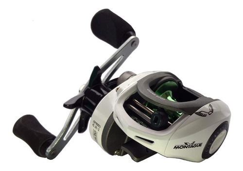 Imagen 6 de 10 de Reel Baitcast Huevito Montague Clear Spot Manija Derecha