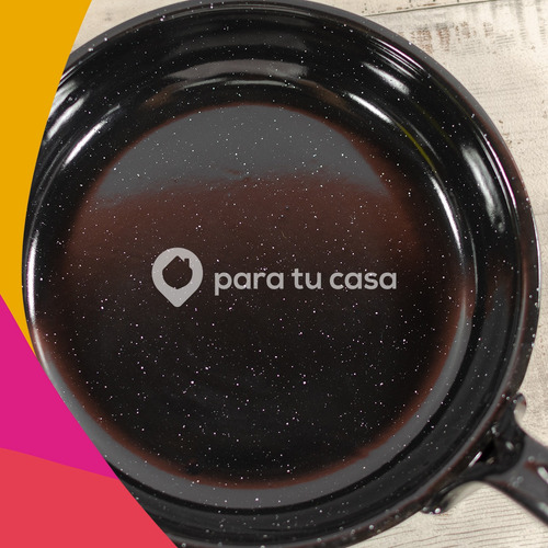 Batería Cocina Enlozado 4 Pz Cacerola Sartén Fritera Jovifel