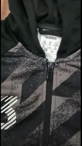 Campera Adidas Niño Original Talle 11 12 Años Impecable (Usado)