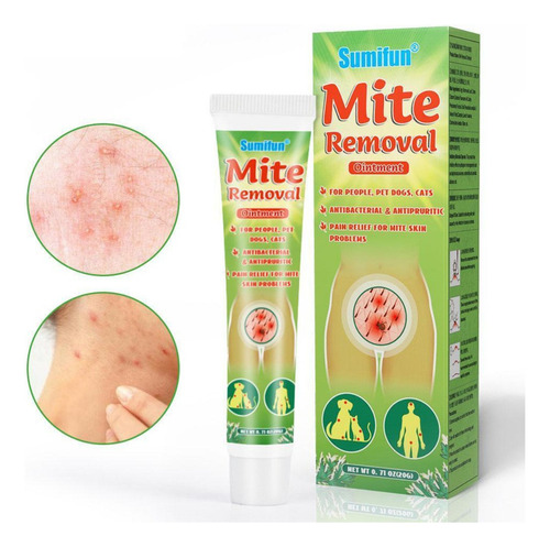 2 Pomadas Para Eliminar Ácaros Contra La Picazón Y La Sarna